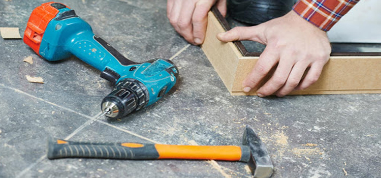 broken door frame repair Sherwood Park