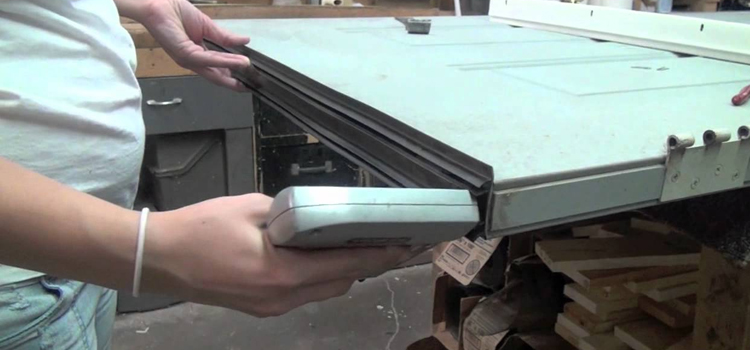 damaged steel door repair Sherwood Park