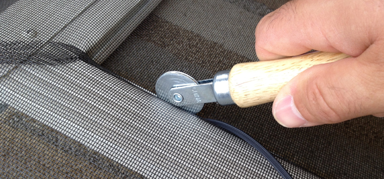 metal screen door repair in Sherwood Park